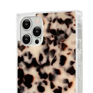 SQUARE® flaunt Blonde Tortoise Shell iPhone 12/12 pro case